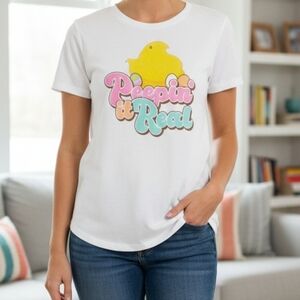 Peeps Juniors Peepin It Real Graphic Tee